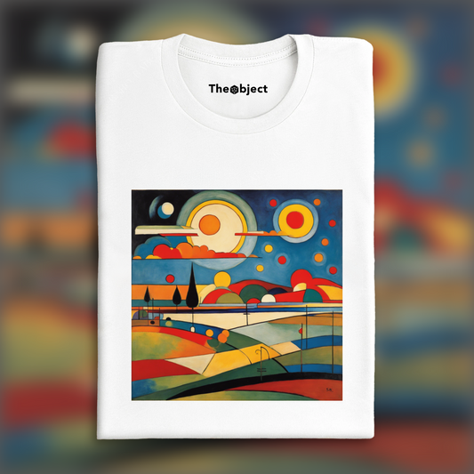 T-Shirt IA - Wassily Kandinsky, Soleil - 1616953063