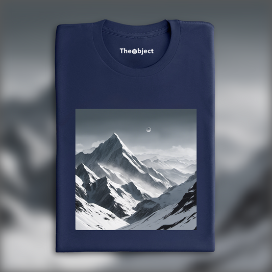T-Shirt - Néo-minimalisme, Montagnes - 3831632856