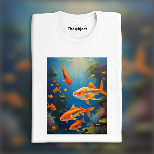 T-Shirt - Réalisme magique, Poissons et coraux - 1901064942