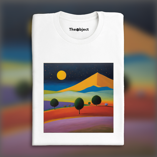 T-Shirt - Peinture écossaise d'expressionnisme abstrait, Pilat - 2698669275