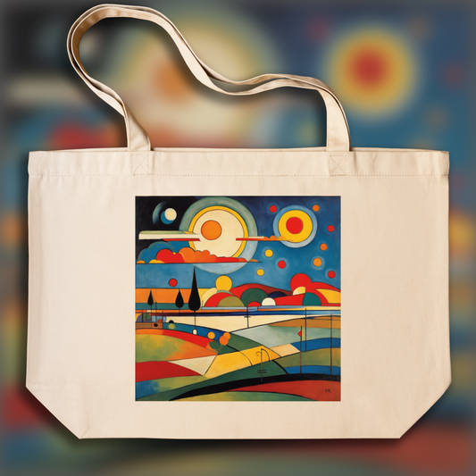 IA tote bag - Wassily Kandinsky, Sun - 1616953063