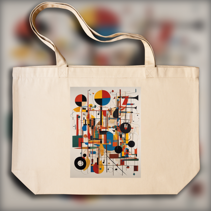 Tote bag IA ample écologique - Willi Baumeister, Musical  - 2693126550