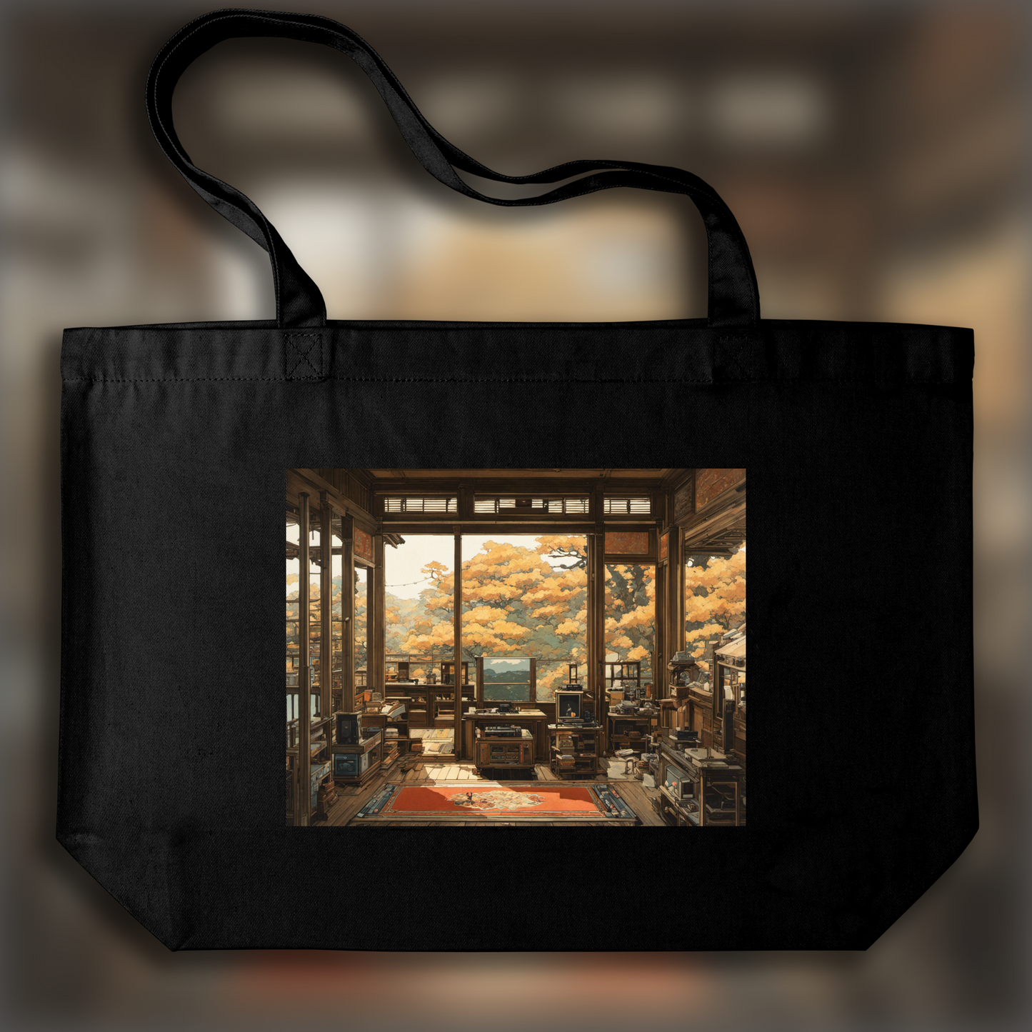 Tote bag ample - Hiroshi Yoshida, Video game console - 2939618407