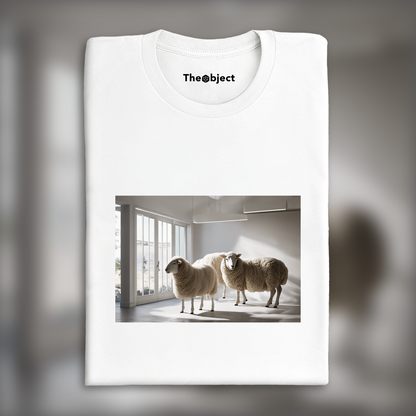 T-Shirt - Pop-design finlandais des années 60, Mouton - 3599374279