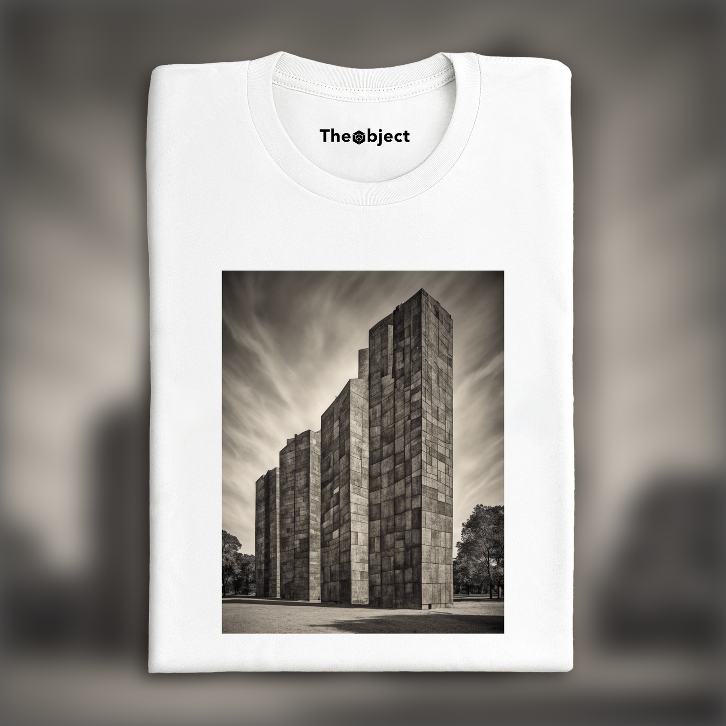 T-Shirt - Paul Klee, Brutalist architecture, city - 1955875456