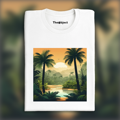 T-Shirt IA - Jungle tropicale, Désert - 2403939972