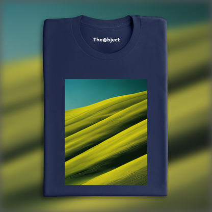T-Shirt IA - Images colorées et abstraites, capturant des compositions géométriques dans les paysages, Arbres - 2872346244