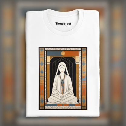 T-Shirt IA - Peinture américaine contemporaire onirique et transcendante, Astrologie, signe de la Vierge - 3569269455