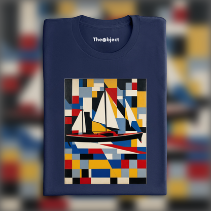 T-Shirt IA - Theo van Doesburg, Bateau  - 1526949240