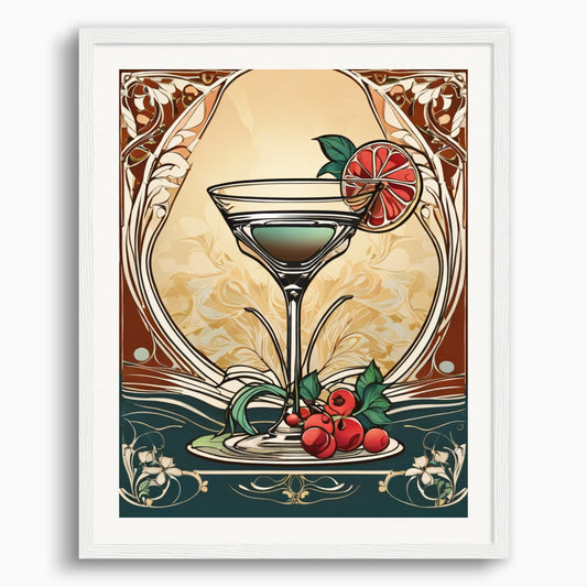 Poster: Art Nouveau (Architecture), Cocktail