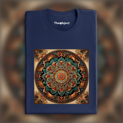 T-Shirt IA - Mandalas , Terre - 402903694