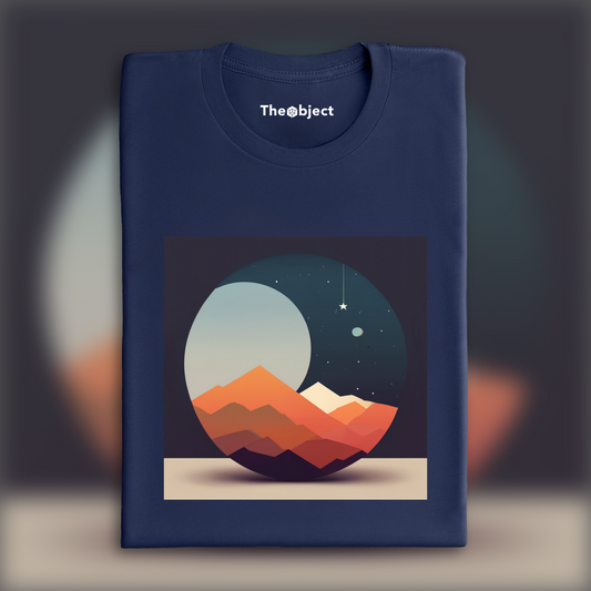 T-Shirt - Art abstrait minimaliste, Sphère - 234752534