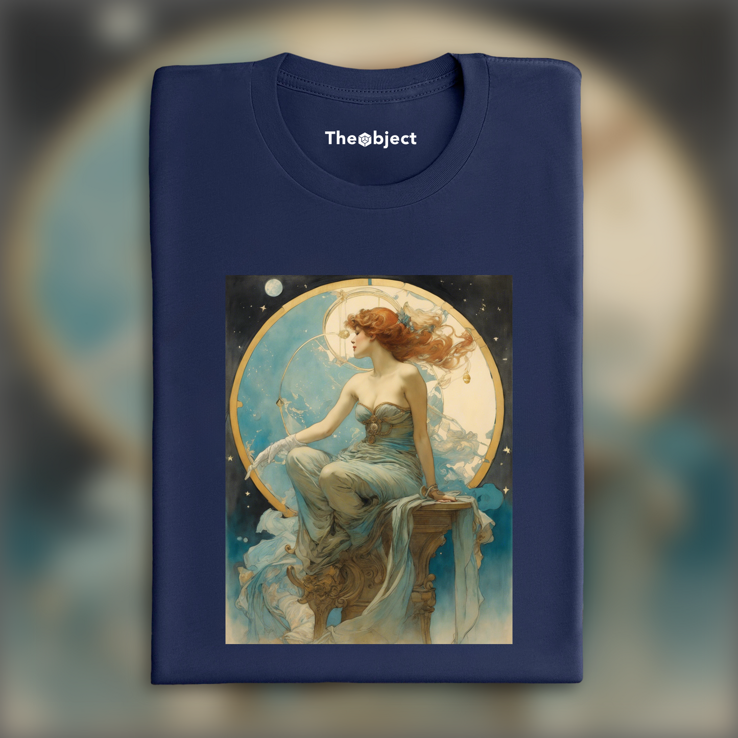 T-Shirt IA - Félicien Rops, Astrologie, signe du Verseau - 2310600653