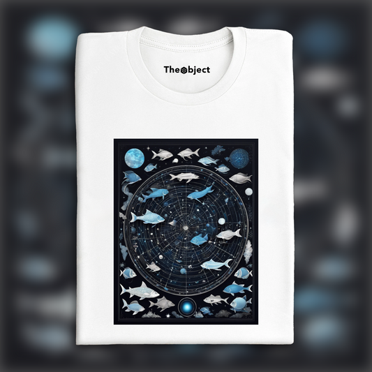 T-Shirt IA - Astrologie, Constellations, Signe du Poisson 2 - 3410702061