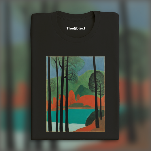 T-Shirt IA - Figuratif intimiste américain, tendance abstraite, Jungle - 684329080