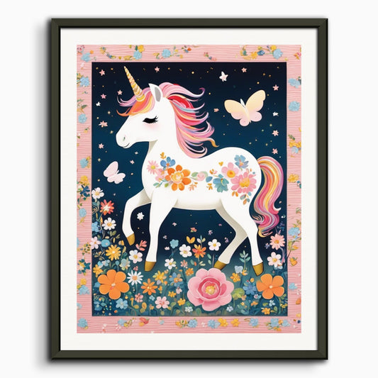 Poster: Japanese supervisor, A baby cute unicorn