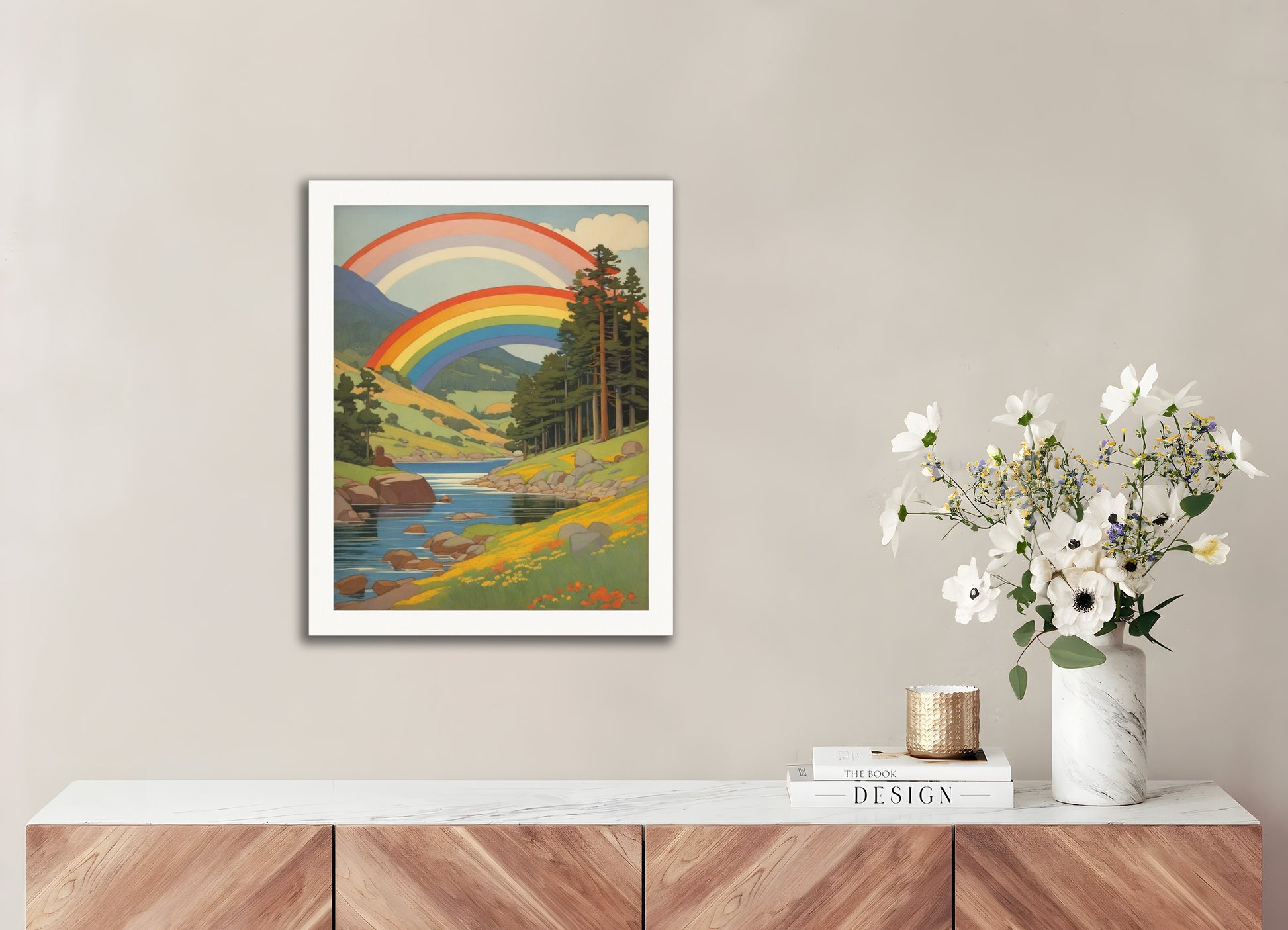 Poster: Elenore Abbott, Rainbow