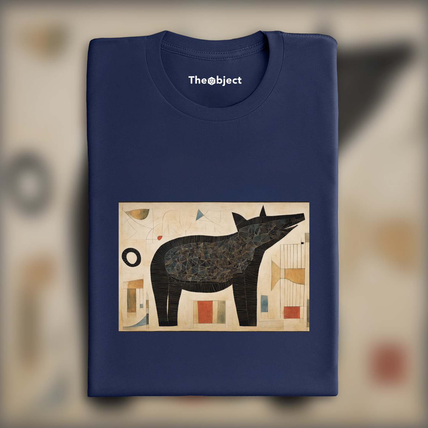 T-Shirt - Paul Klee, a black animal - 2589581939
