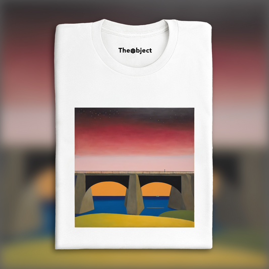 T-Shirt - Peinture écossaise d'expressionnisme abstrait, Pont - 2648554121