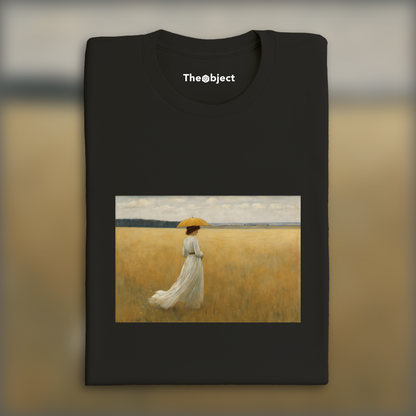 T-Shirt - Fernand Khnopff, A women in a field - 277507836