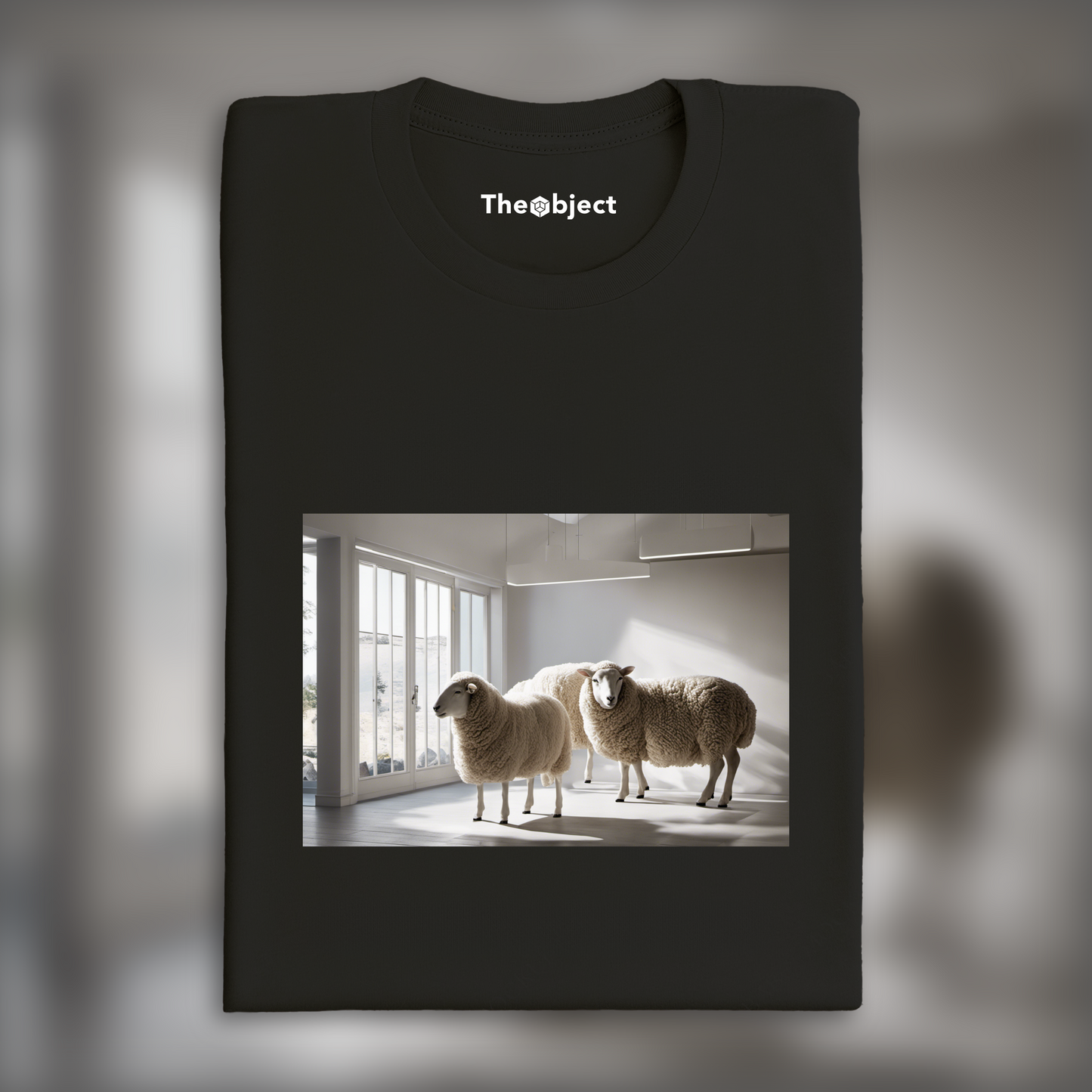 T-Shirt - Pop-design finlandais des années 60, Mouton - 3599374279