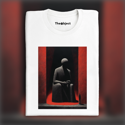 T-Shirt IA - Art abstrait mexicain du XXème siècle, Ombre - 2122507653