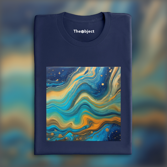 T-Shirt - Fluid art, Étoiles - 3361112836