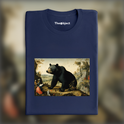 T-Shirt - Jérôme Bosch, a black bear - 2642682415