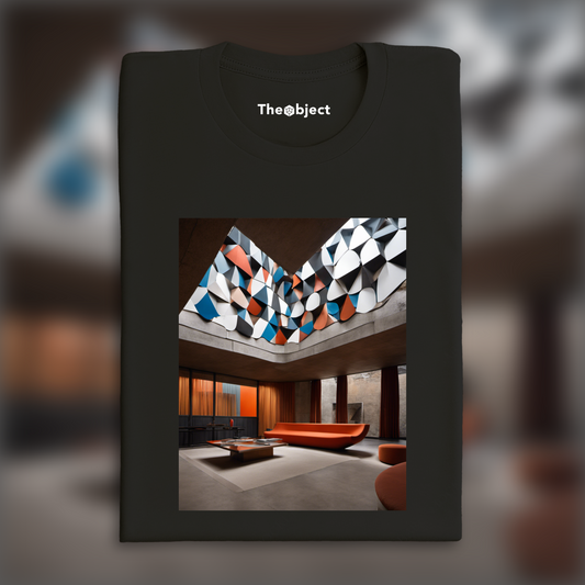 T-Shirt - Design danois avant-gardiste et minimaliste, Brutalist architecture - 1668891964