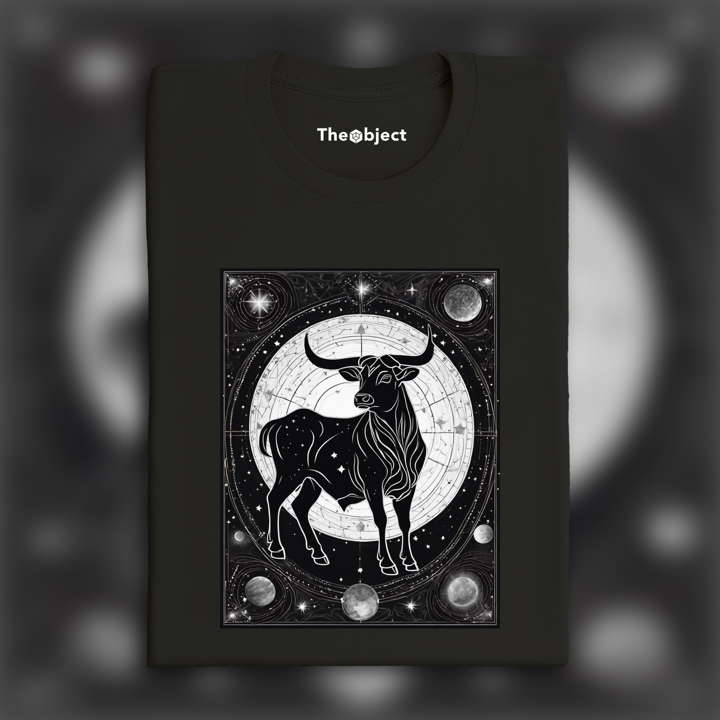 T-Shirt IA - Astrologie, Constellations, Signe du Taureau - 2178827303