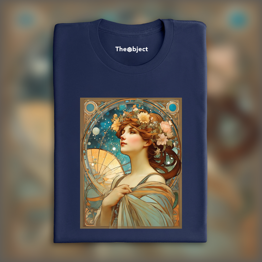 T-Shirt IA - Alfons Mucha, Astrologie - 4098937399