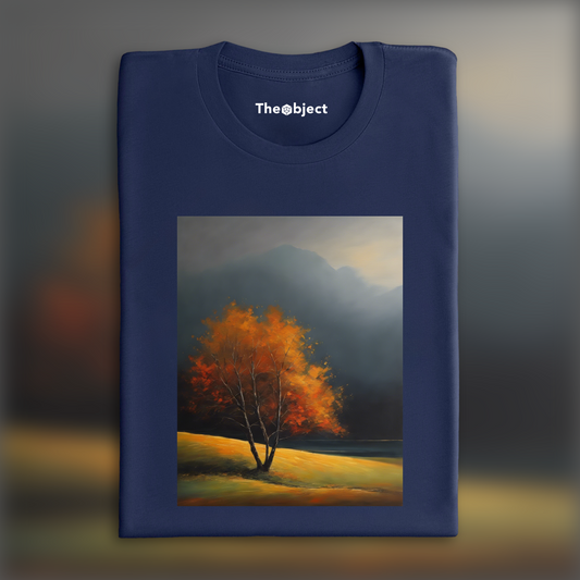 T-Shirt IA - Solitude , Paysage - 3292154012