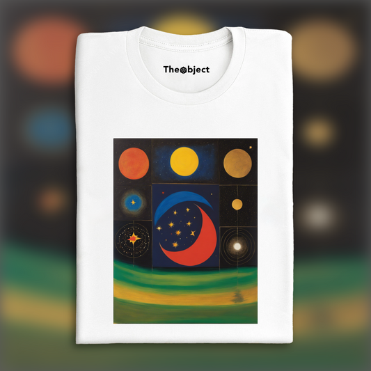T-Shirt - Peinture écossaise d'expressionnisme abstrait, Astrologie - 1564816952