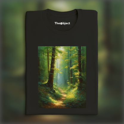 T-Shirt IA - Réalisme magique, Fôret - 3179752076