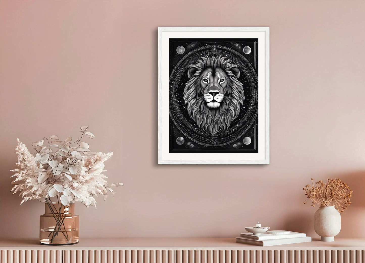 Poster with wood frame: , 
