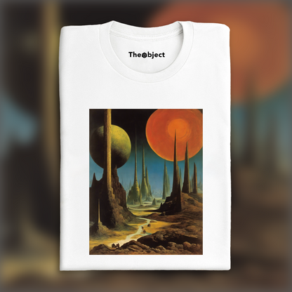 T-Shirt IA - Max Ernst, Paysage exoplanète - 588445797