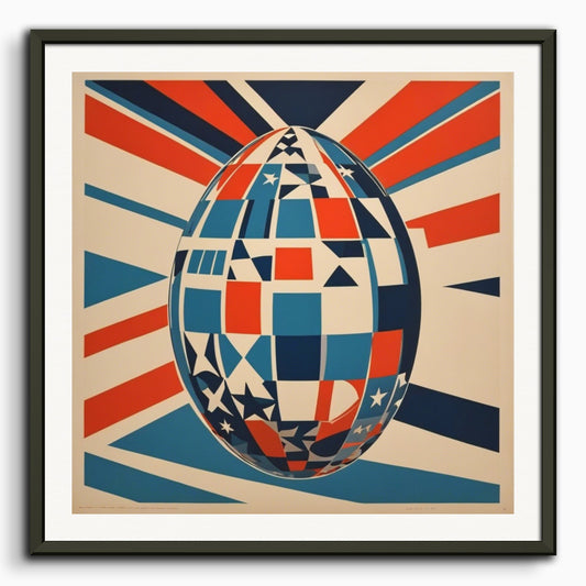 Poster: American poster from the 60s, Egg