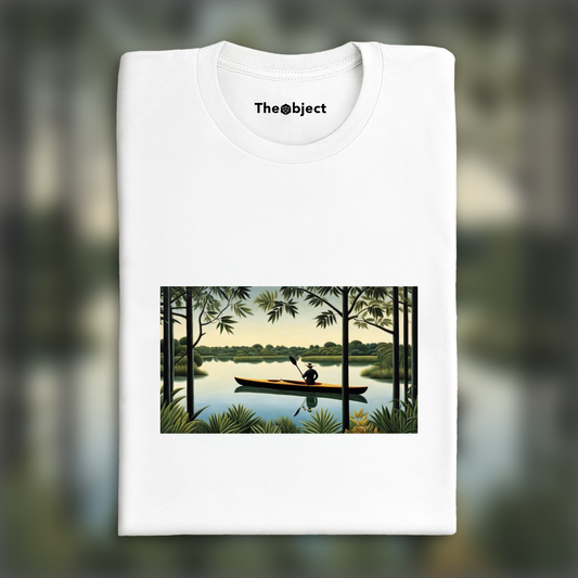 T-Shirt IA - Le Douanier Rousseau, Kayak - 3602432350