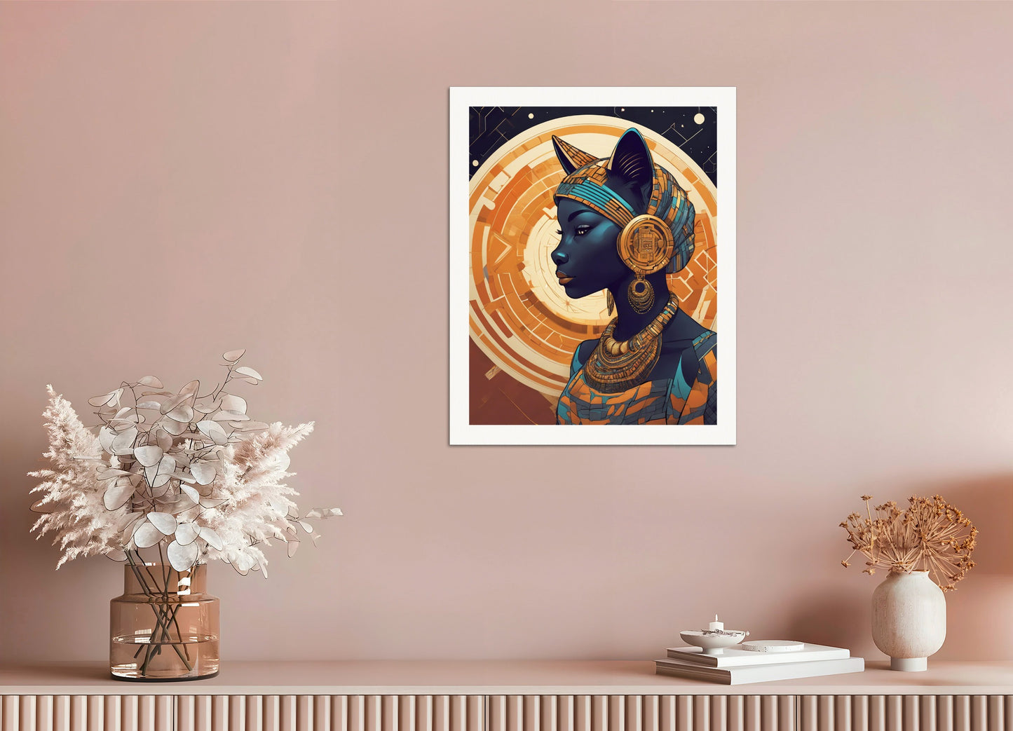 Poster: Afrofuturism, Cat