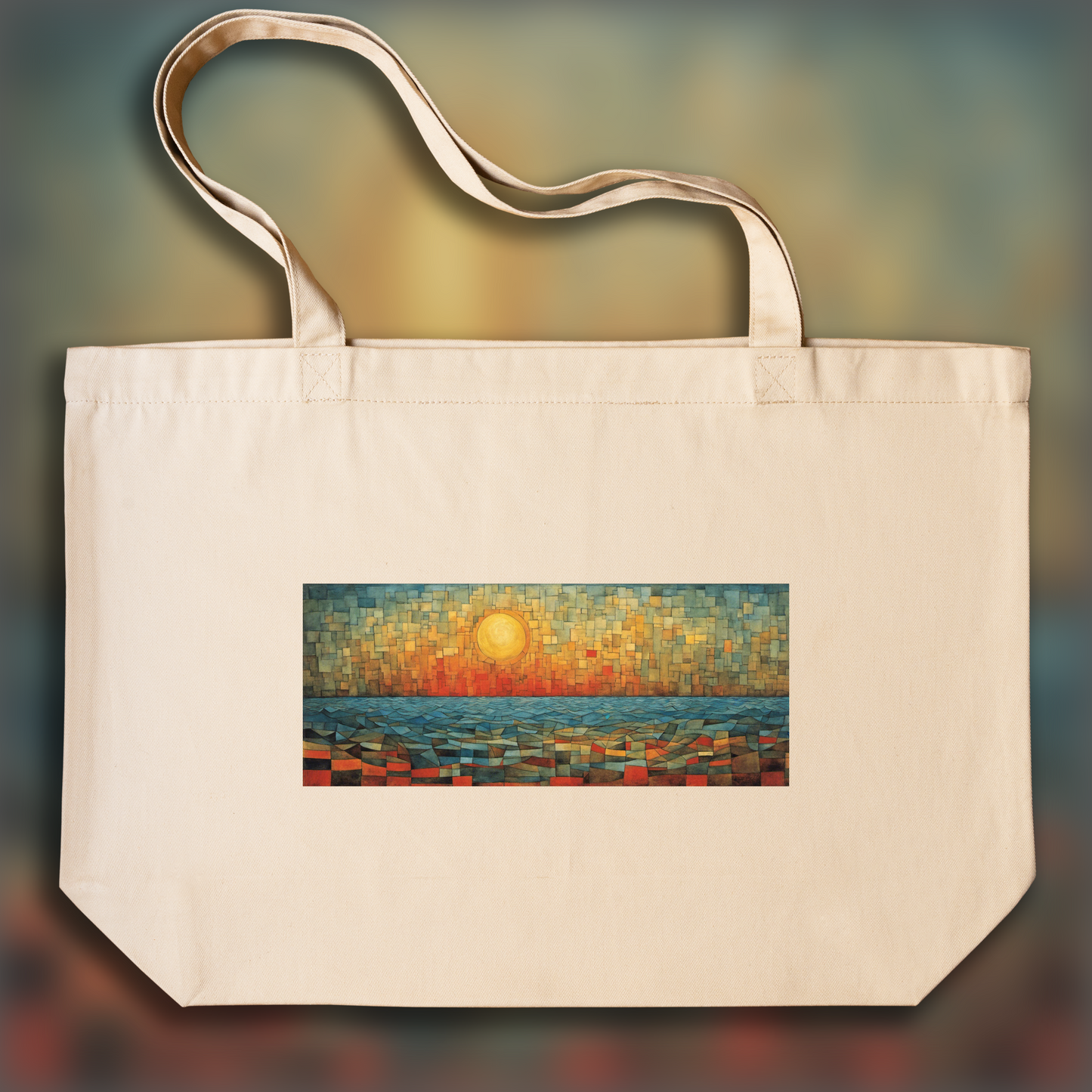 Tote bag ample - Paul Klee, Océan - 2219167600