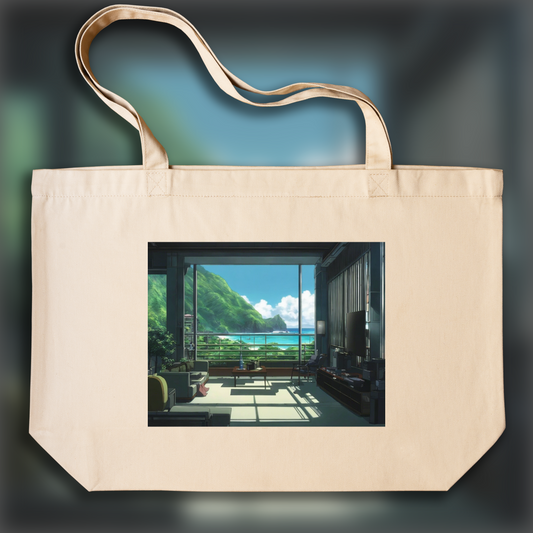 Tote bag - Ghost in the shell, In the Seychelles - 1919402654