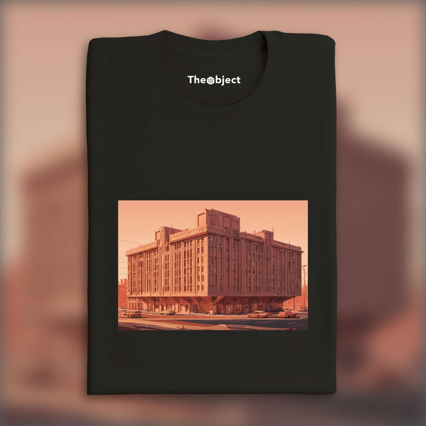 T-Shirt - Wes Anderson, Brutalist architecture, city - 1555704176