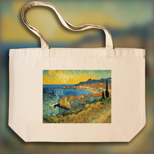 Tote bag - Vincent Van Gogh, Collioure - 3060866836