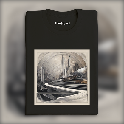 T-Shirt - Futurisme , notes de musique - 2178480055