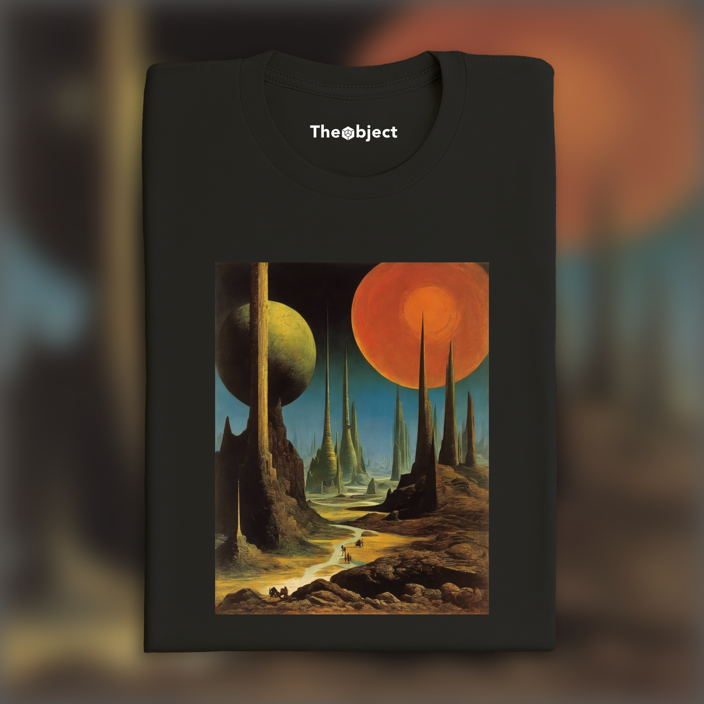 T-Shirt IA - Max Ernst, Paysage exoplanète - 588445797