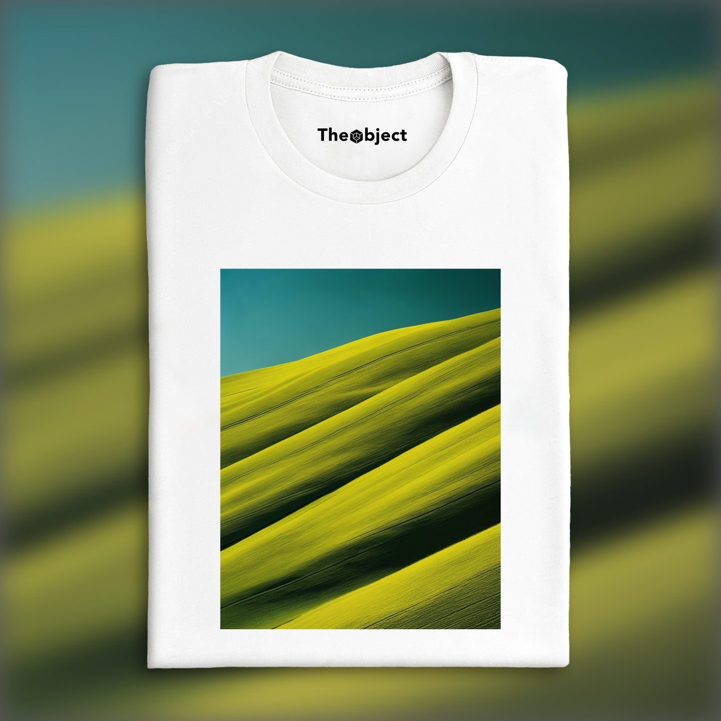 T-Shirt IA - Images colorées et abstraites, capturant des compositions géométriques dans les paysages, Arbres - 2872346244
