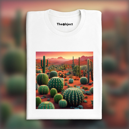 T-Shirt IA - Surréalisme, Cactus , Surréalisme, Cactus  - 2222741767