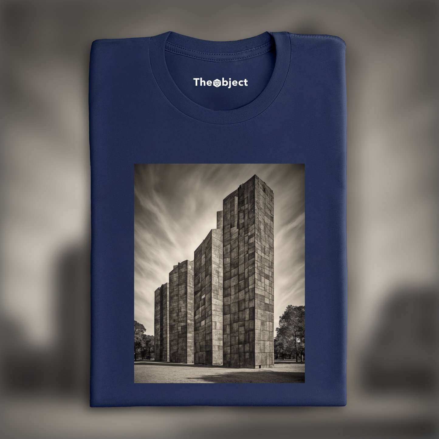 T-Shirt - Paul Klee, Brutalist architecture, city - 1955875456