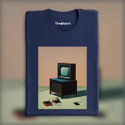 T-Shirt IA - Surréalisme belge, Console de jeu vidéo - 1133182749