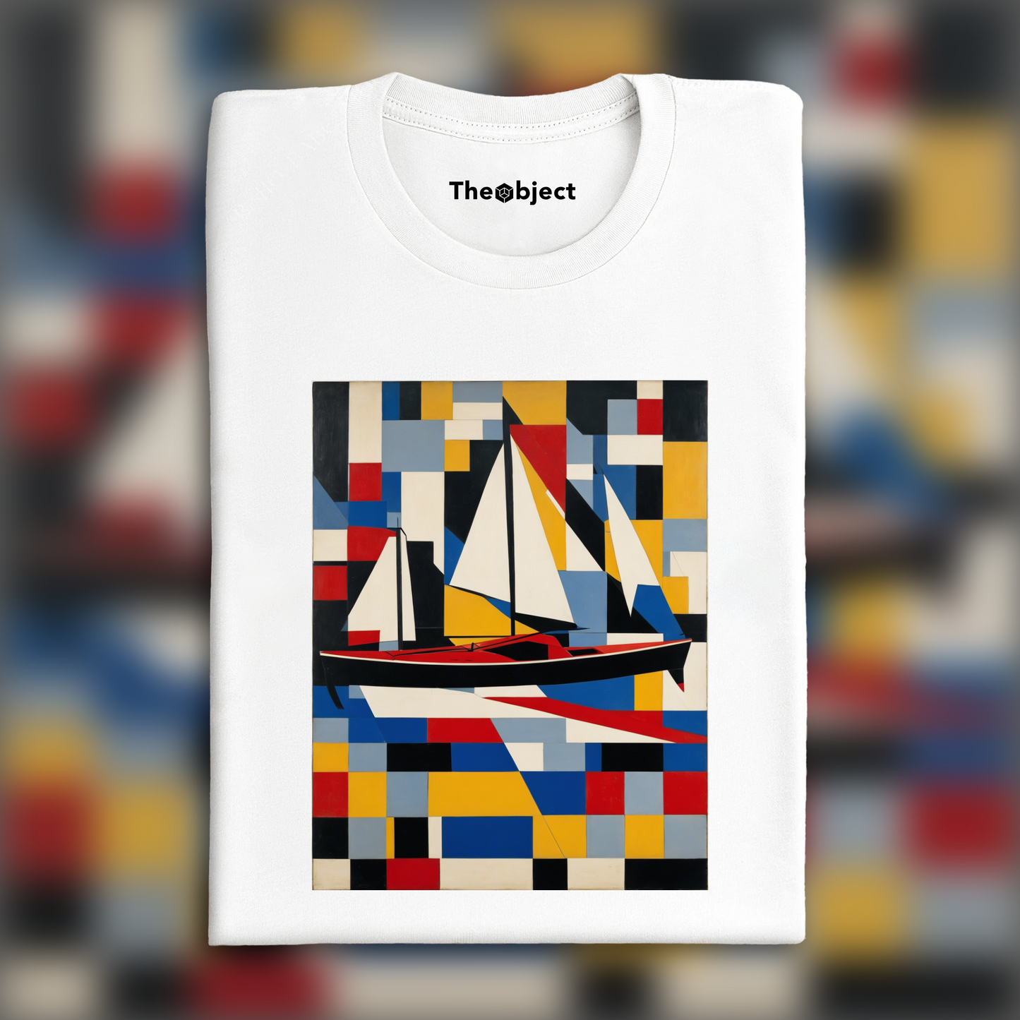 T-Shirt IA - Theo van Doesburg, Bateau  - 1526949240